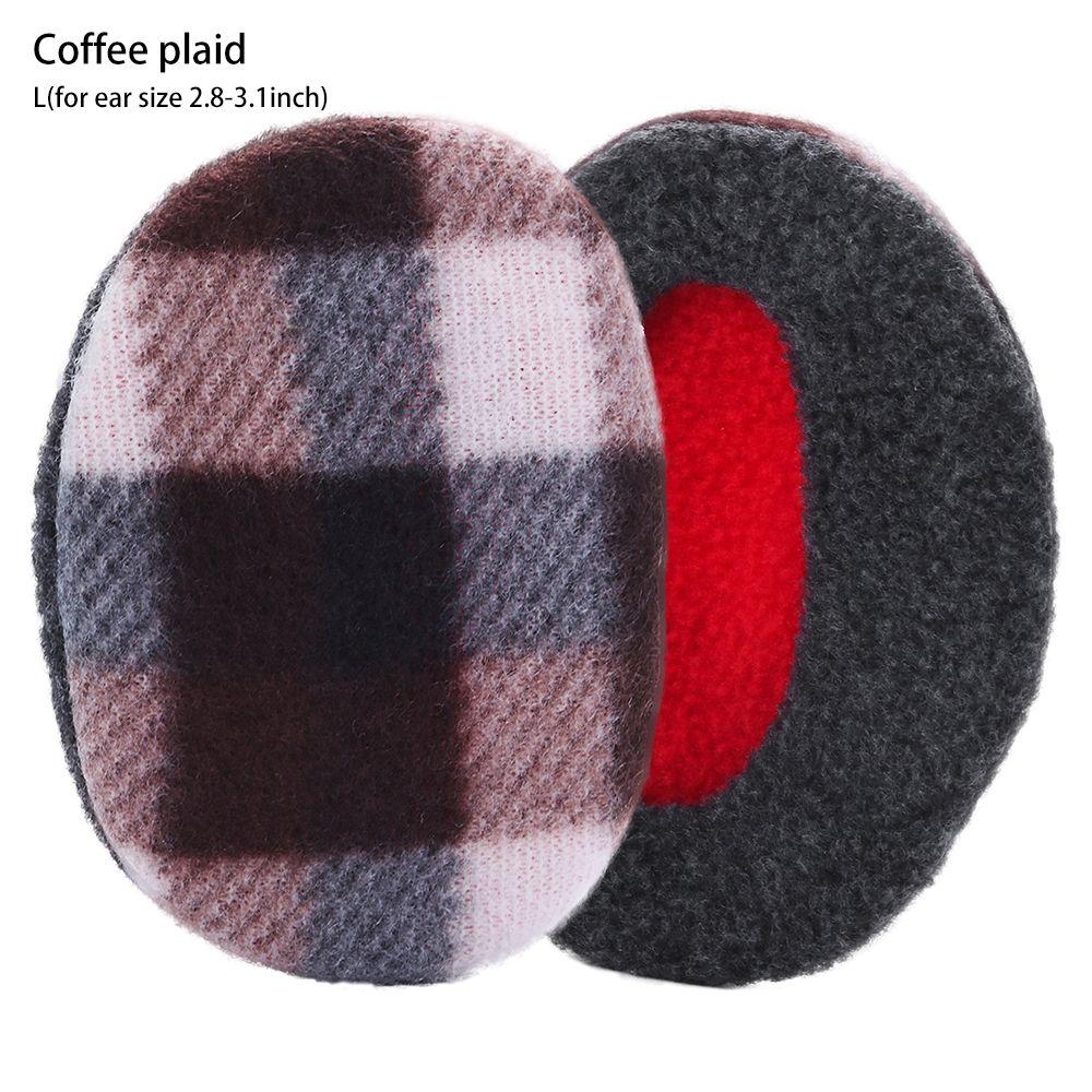 Зимние теплые флисовые грелки для ушей без ремешков, наушники для холодной погоды, наушники