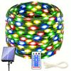 10 Meter Solar Christmas Tree Lights, Outdoor Christmas Lights, Green Cord, Waterproof Fairy Tale Lights for Christmas House Yard Holiday Decoration