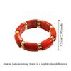 Bohemian Acrylic Bangle Geometric Retro Hand Ring Temperament Exaggerated Bracelet  Summer