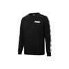 Fw22 Vintage Logo Print Crew Neck Sweatshirt Men Tops Black 848722-01