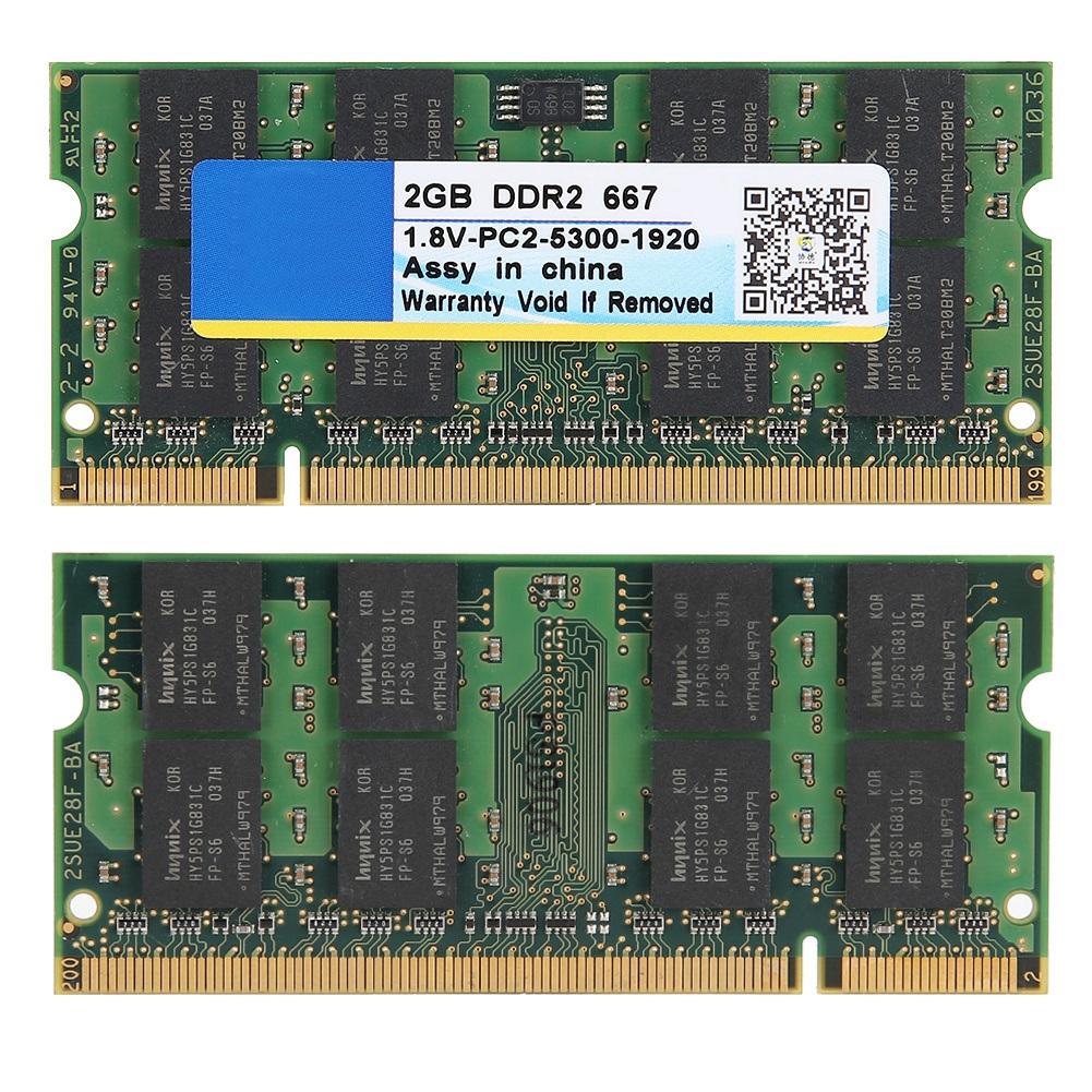 Xiede DDR2 667 МГц 2 ГБ 200-контактный для материнской платы ноутбука Оперативная память для intel AMD