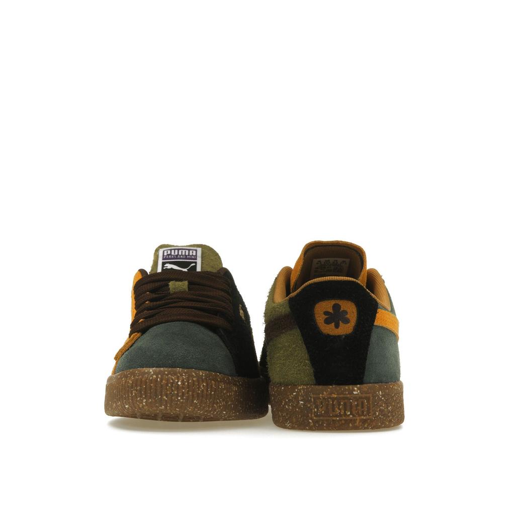 Puma Perks and Mini X Suede Vintage BIO/VERSE Unisex Sneakers Brown Dark-Chocolate Burnt-Olive 387036-01