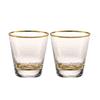 Pair Glass Rocks Glass Whiskey Glass Charmant Glass Glass Cup 300ml Present Gift [Dolce Duo] CM-1649