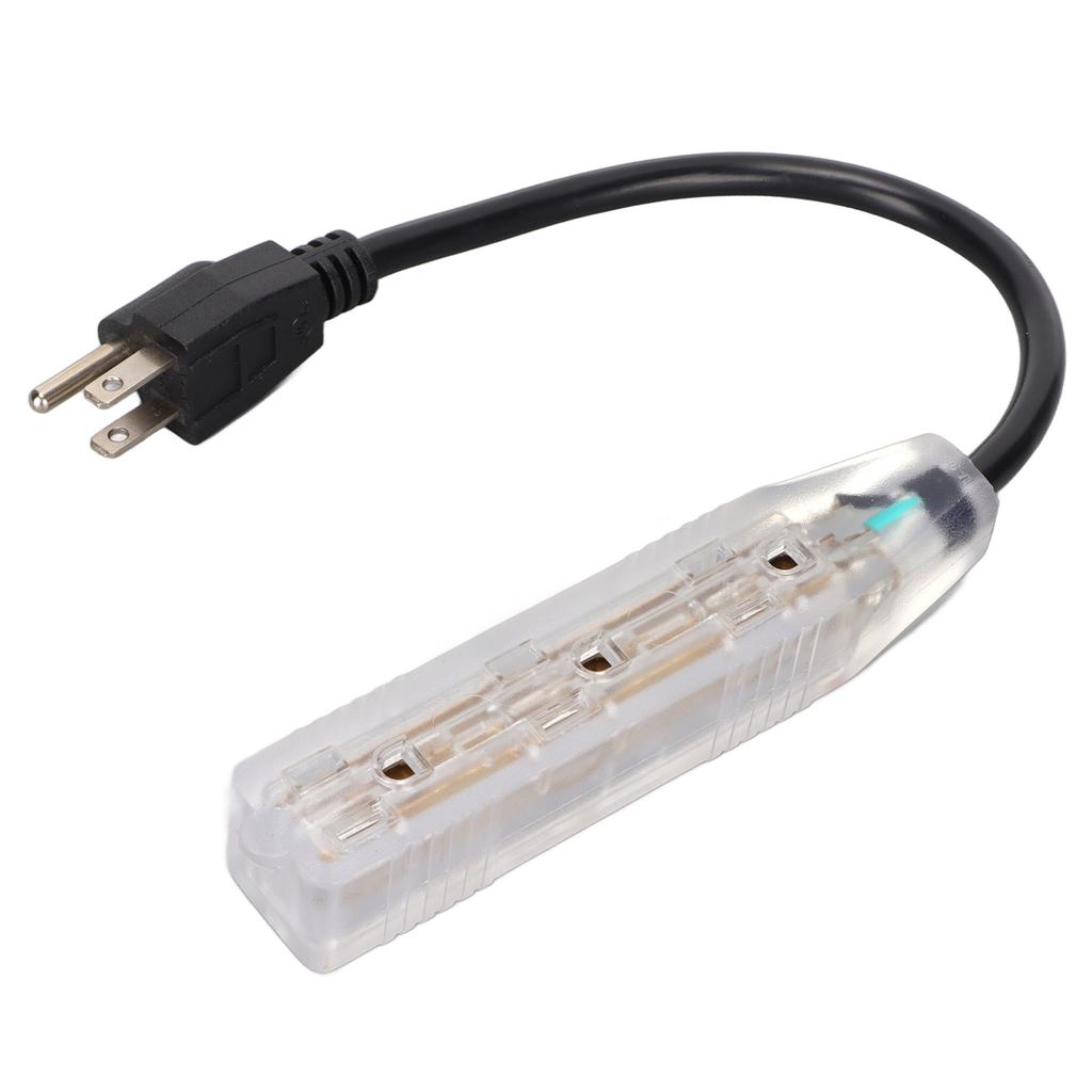 for NEMA 5‑15P to 3 for NEMA 5‑15R Cord Male to Female Heavy Duty Outlet Extension Cable