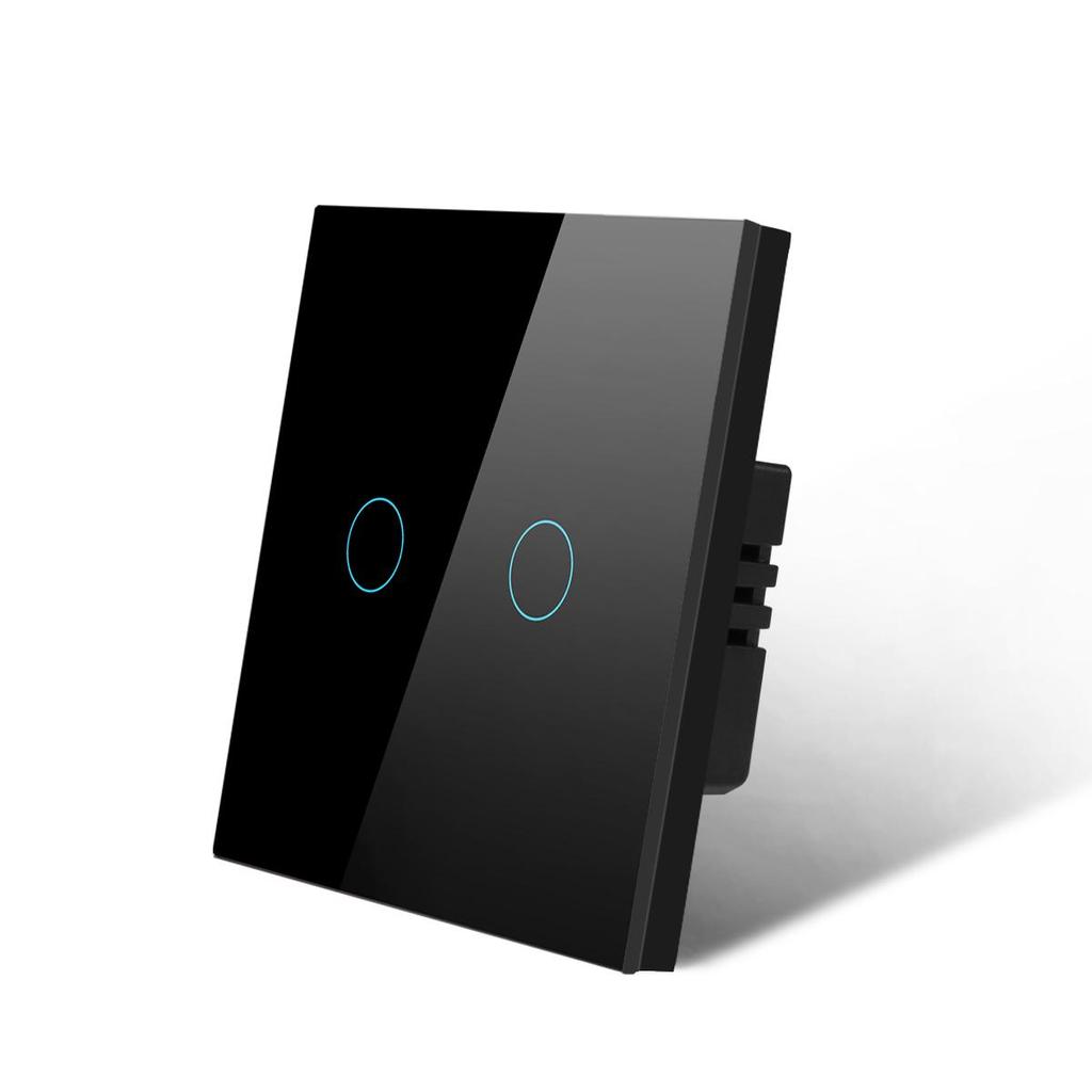 Tuya Smart Life Zigbee Touch настенный выключатель без нейтрального провода, не требуется конденсатор, управление через приложение, совместимое с Alexa Google Home