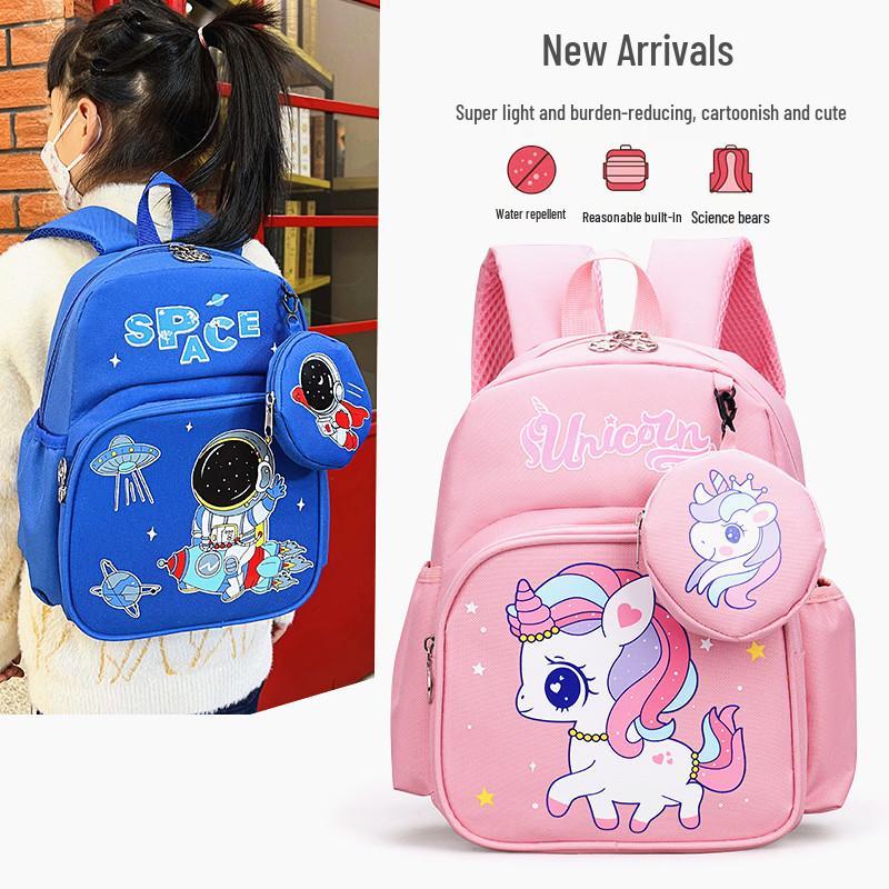 Детский мультяшный рюкзак для детского сада - Доступен в больших, средних и маленьких размерах для мальчиков и девочек.