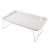Folding Laptop Table with Non-slip Legs High Stability Strong Load-bearing Portable Collapsible Bed Table with Cup