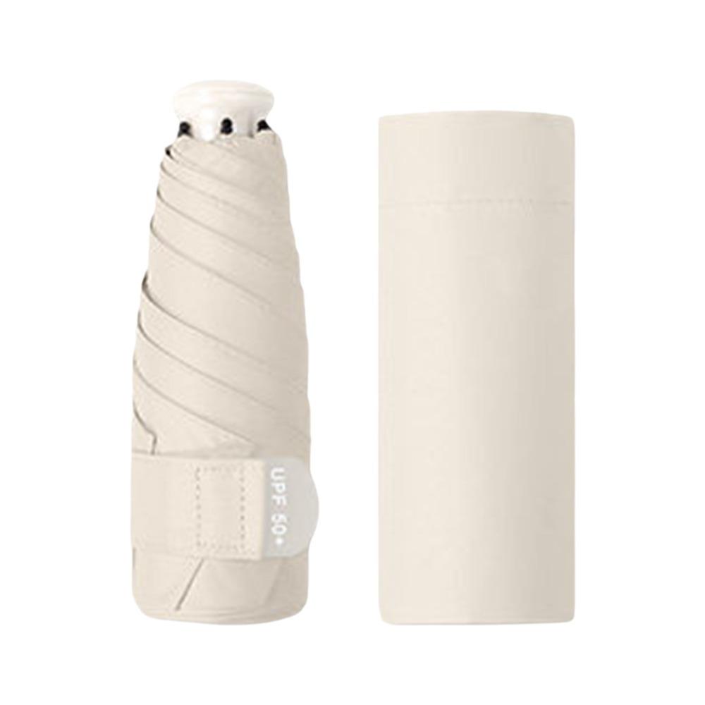 Wind Resistant Ultraviolet Protection Umbrella 5 Folding Folding Mini Sun Umbrella Pocket Carry