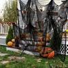 76x183см Хэллоуин Украшения Черная Жуткая Марлевая Ткань Окно Стол Дверь Сетка Страшная Вечеринка Маскарад Дом с Привидениями Декор Стен