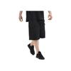 Y-3 Solid Color Multi-Pocket Wool Shorts Men Bottoms Black FN3401