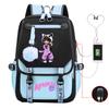 Harajuku Simple and Versatile Aphmau Junior High School Student School Bag Female Lightweight Large Capacity Middle School Student Backpack