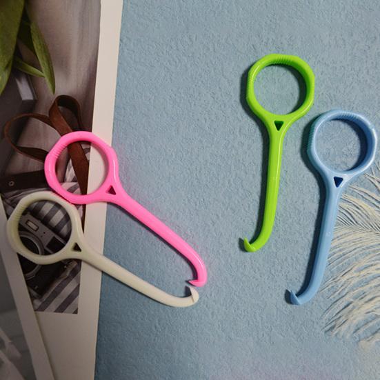 Инструмент для ортодонтического удаления, простой в использовании, портативный, многоцветный, ручной, аксессуар для ухода за зубами, пластиковый инструмент для удаления выравнивателя зубов для женщин