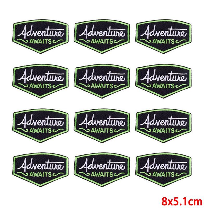 10 шт./лот, оптовая продажа, вышивка, железные нашивки для одежды, нашивки для одежды, куртки, декор, аппликация, принадлежности для шитья