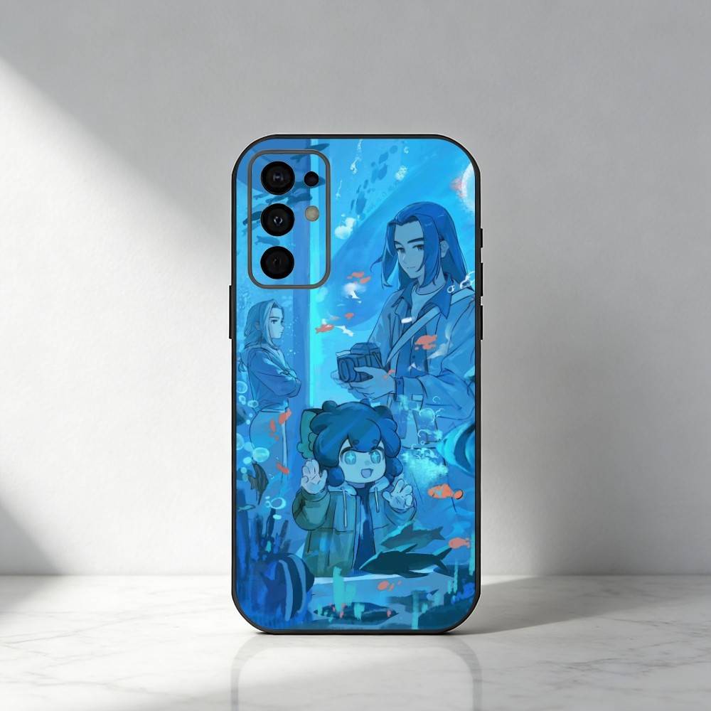 The L-Legend Of Luo-Xiaohei Phone Case For Samsung S25,S24,S21,S22,S23,S30,Ultra,S20,Plus,Fe,Note,5G Black Cover
