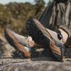 Men's Spring Outdoor Waterproof Hiking Shoes with Rotating Button, Non-Slip & Shock-Absorbing Design
