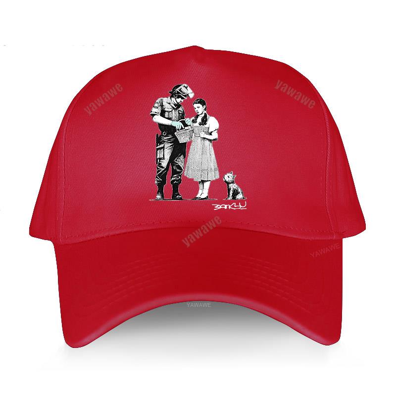 Уличная бейсбольная кепка Snapback, черные хлопковые шляпы, Бэнкси Дороти из страны Оз, мастер Stop And Search, мужская и женская кепка в стиле хип-хоп, шляпа от солнца