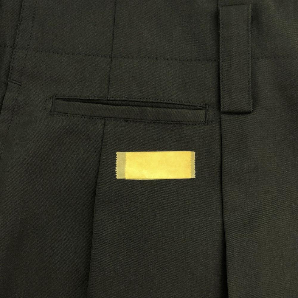 loro piana Вышивка Двухскладочные Шерстяные брюки Зеленая система Мужские Б/У
