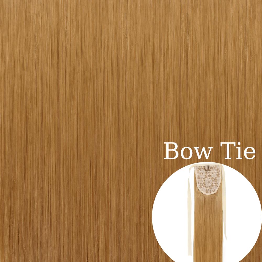 MERISIHAIR 22 34 дюйма синтетические прямые волосы для наращивания хвоста натуральный галстук-бабочка шиньон конский хвост наращивание волос для женщин
