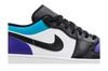 Men's Sneakers Nike Jordan 1 Low Aqua White/Court Purple/Tropical Twist/Black