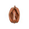 Coach Camera 20 Turnlock Zipper Leather Camera Bag Women Shoulder Bag Caramel-Brown C4814-B4NL4