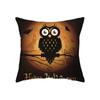 Halloween Theme Horror Pumpkin Print Pattern Cushion Cover Home Living Room Sofa Decoration Polyester Pillow Pillow Cover