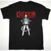 Винтажная черная футболка Kreator Terrible Men Все размеры