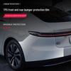 NIO ET7 Pre-Cut Invisible TPU Car Wrap for Front & Rear Bumpers - Anti-Scratch Protection Film