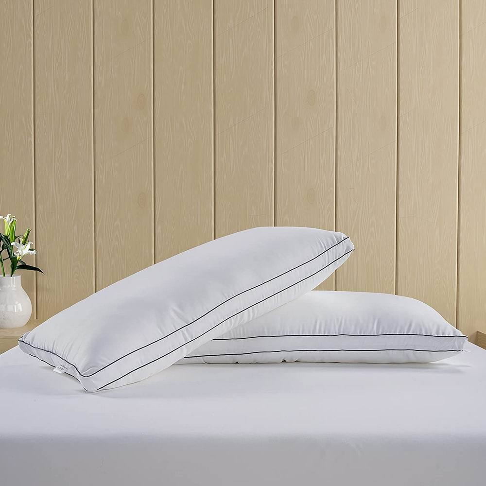 Набор из 4 подушек гостиничного качества - Мягкие и поддерживающие для всех поз для сна