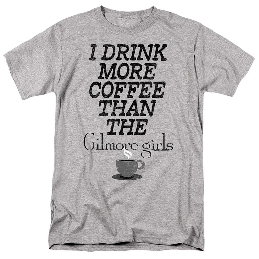 Футболка мужская Gilmore Girls More Coffee Атлетический Хизер Унисекс