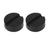 2 Pcs Rubber Jack Pad Good Adaptability Universal Slotted Jacking Lift Puck Reusable Jack Pad