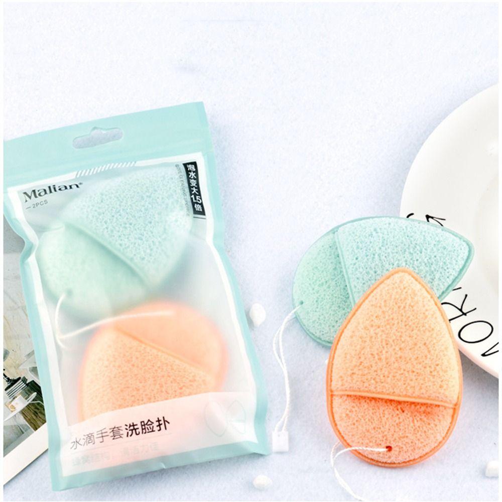 Cleaner Pads Makeup Remover Gloves Washable Cotton Pads Face Deep Cleaning Pads Face Wash Puff