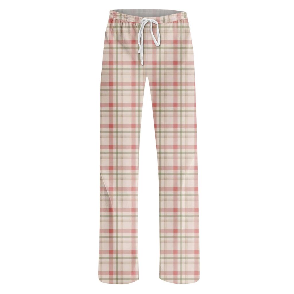 Women's Allover Printed Home Pants Sleeping Pajama Pants Long Pants Pajama Pants Yoga Pants