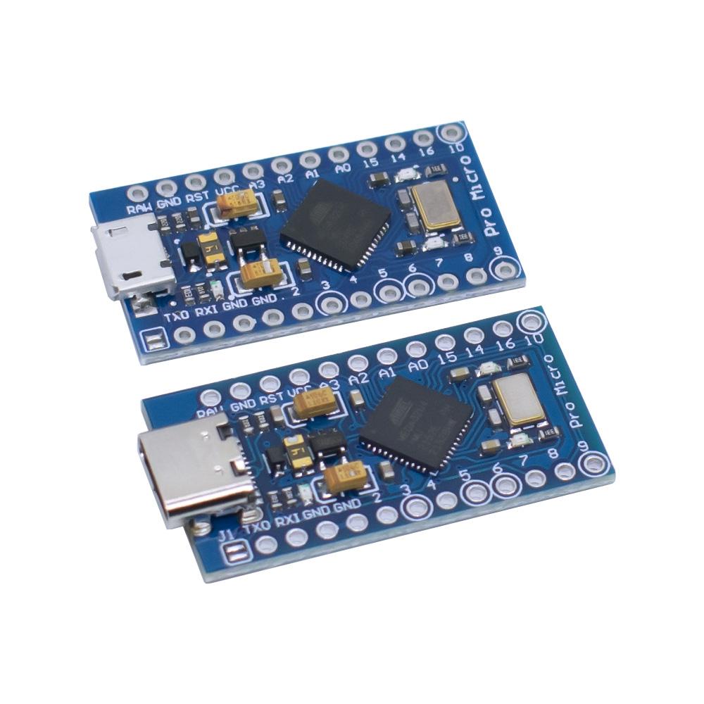 Плата контроллера LIZAO Pro Micro ATmega32U4 5V 16MHz Замена ATmega328P для Arduino DIY