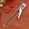 Yousheng Bottle Opener Stainless Steel Can Opener with Anti-Slip Groove Ergonomic Handle Easy Jar Lid Opener Lid Remover Tool