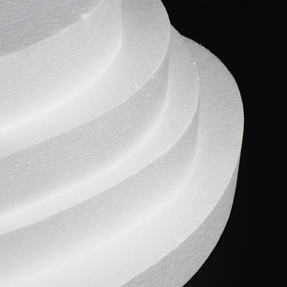 Accessories Heart Shaped Polystyrene DIY Model Cake Foam Mould Dummy Cake Model Practice Model