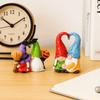 Handmad Couple Dwarf Ornaments Resin Dwarf Spirit Heart Shape Figurines  Desktop Decorative