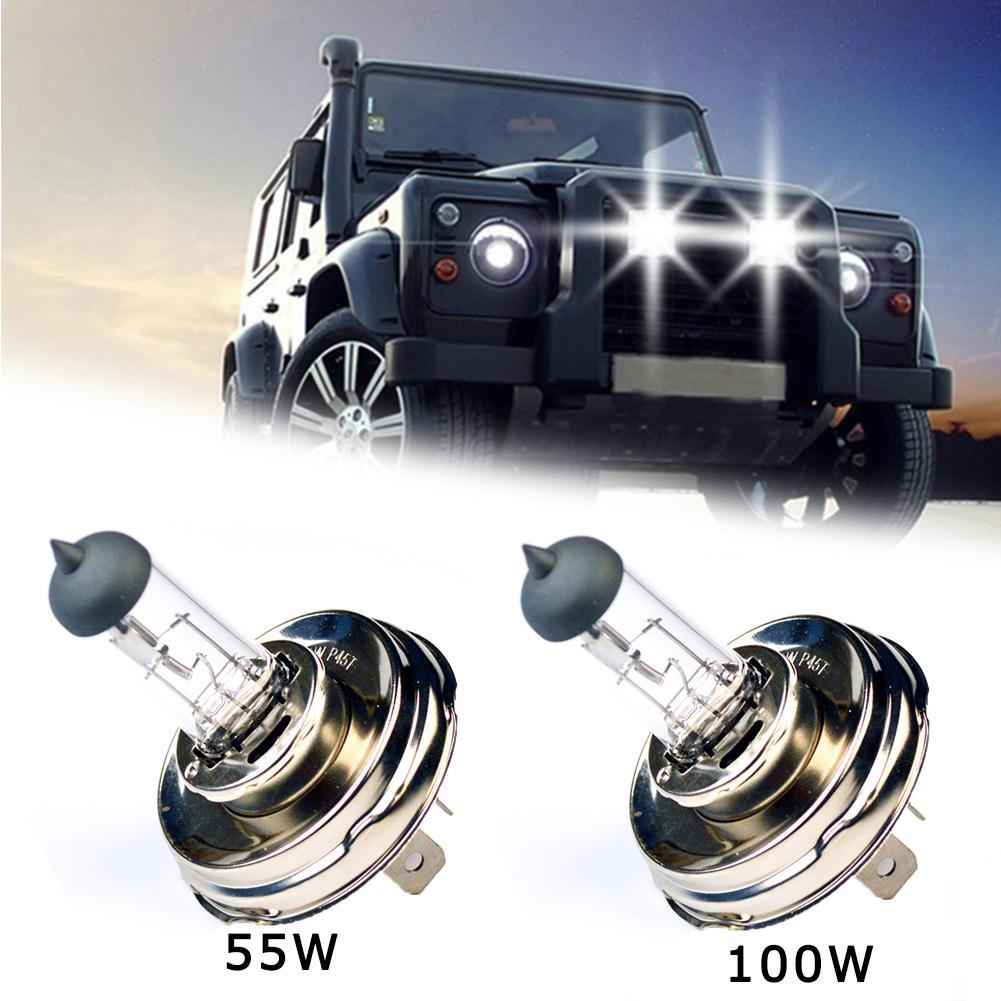 Hippcron 2 PCS(1 Pair) H4 P45T 12V 60/55W Clear Glass 3800K HeadLights Car Bulbs Halogen Lamps FREE SHIPPING