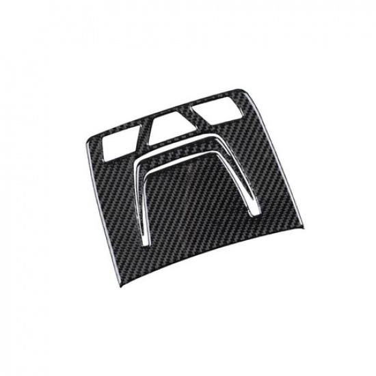 2Pcs Carbon Fiber Overhead Light Cover Trim For Toyota Supra A90 -