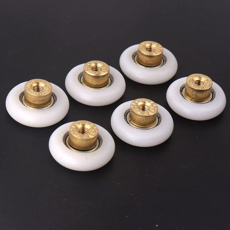 10pcs Shower Door Rollers Pulley Bathroom Sliding Glass Door Wheels sliding door wheels rollers Bathroom Door Replacement Part
