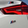 AAAQG1 NEW Car Fender Side Emblem Rear Trunk Badge M Logo Sticker For BMW M M3 M5 M6 X3 E46 E90 F30 G20 E36 E34 G30 Accessories