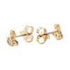 Vivienne Westwood London Orb Pattern Logo Rhinestone Earrings Women earrings 62010220-02P102