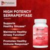 Pslalae Экстракт сериновой пептидазы, 120 000 SPU на порцию, подходит для здоровья пазух, дыхательной системы и суставов.