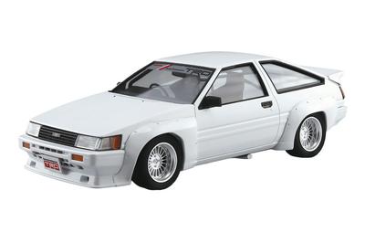 Aoshima Bunka Kyozai Тюнингованный автомобиль TRD AE86 Corolla Levin Спецификация N2 Масштабная пластиковая модель (АОСИМА) 83 года (Toyota) 1/24