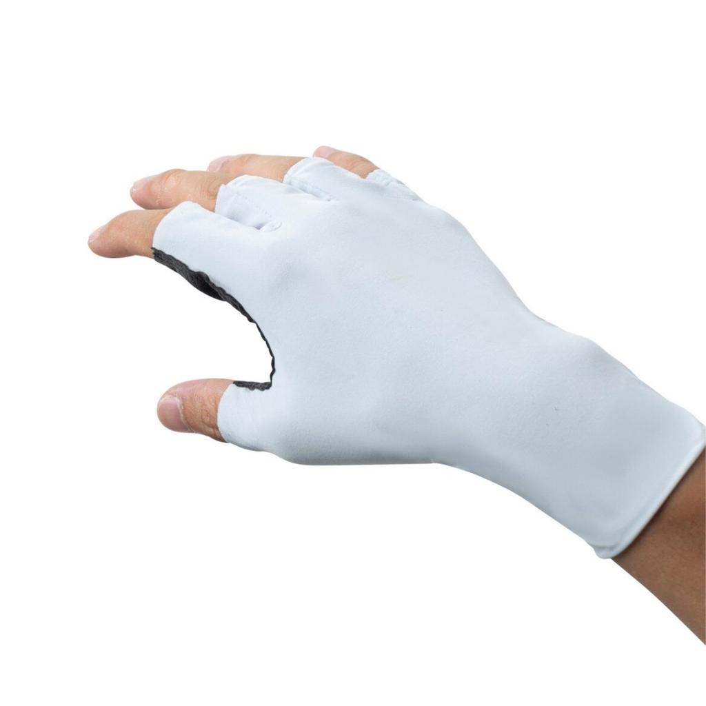 Shimano Sensitive Gloves 5-Finger Cut GL-007Y Light Gray 2XL