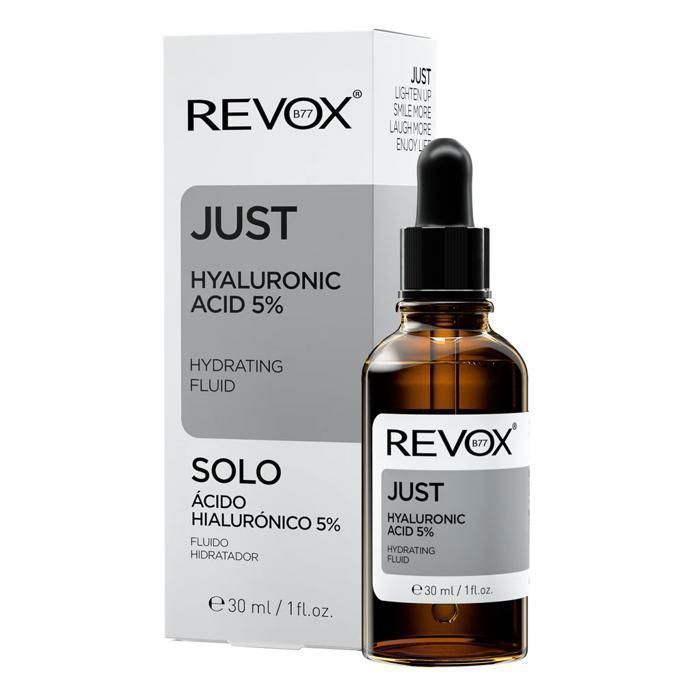 Сыворотка для лица - REVOX - Juste Acide Hyaluronique 5% - Для сухой кожи - Антивозрастная - 30 мл