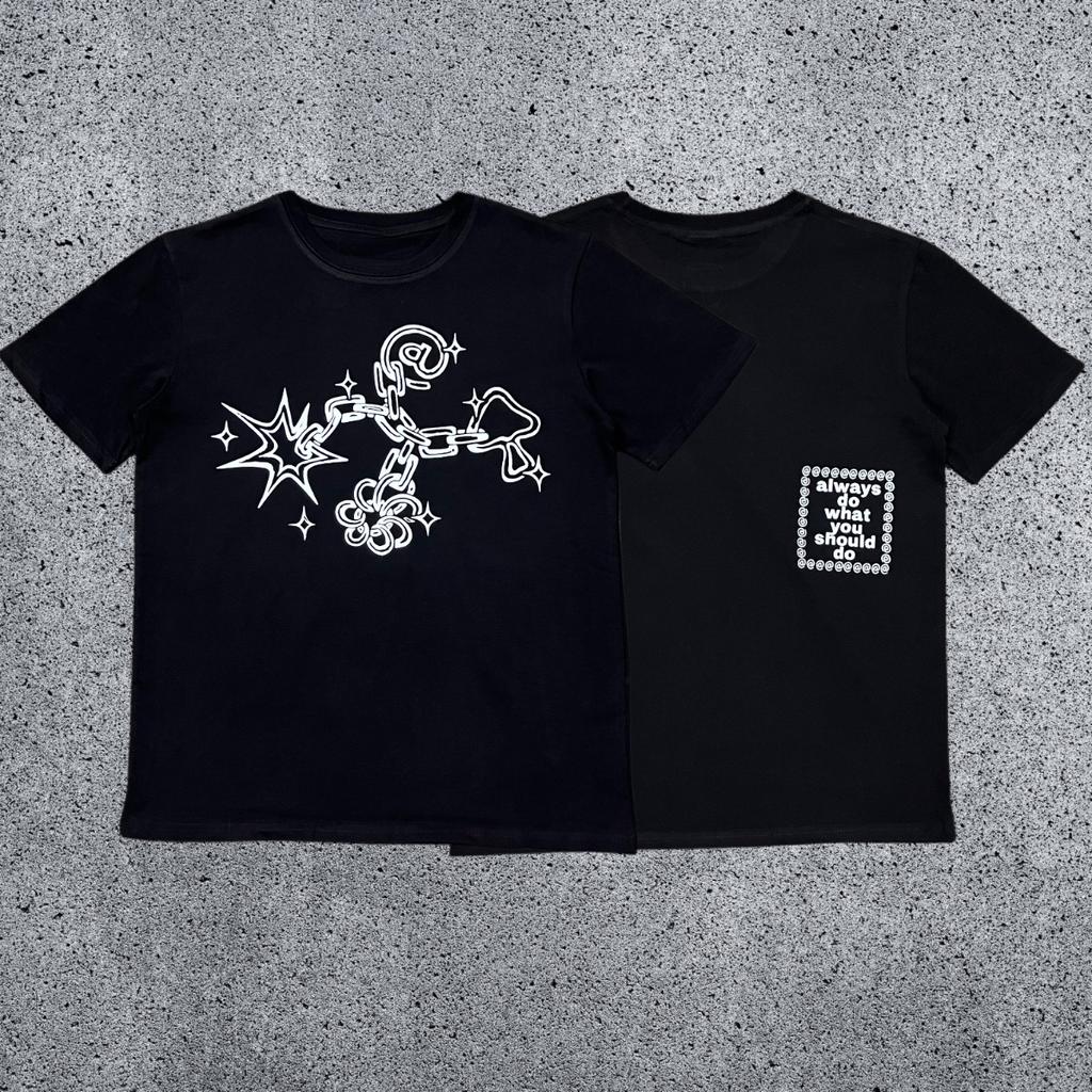 Hot Ad Shortsleeved Wysd Talk Sun Roll Fun Printed American High Street Skateboard Cotton Roundneck Tshirt