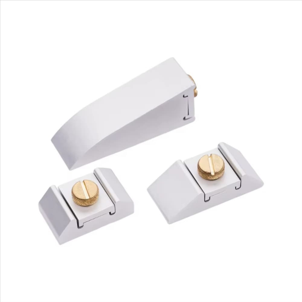 3 Pieces Handheld Sandpaper Clamp Holders Aluminum Alloy Polishing Grinding Tool for Woodworking Metal Finishing