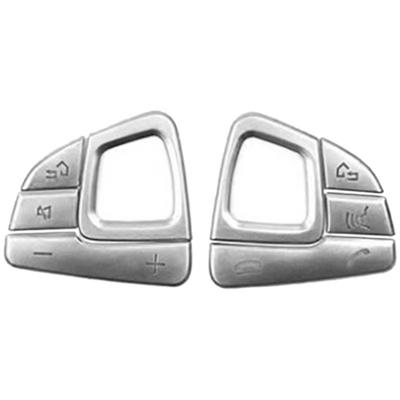 8 шт. Серебряные Накладки на Кнопки Руля Автомобиля для Mercedes E-Class W213 2016- Стайлинг Аксессуаров для Интерьера Автомобиля