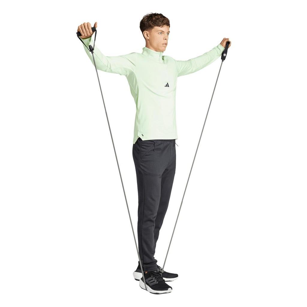 Adidas Mens Quarter Zip Workout Track Top