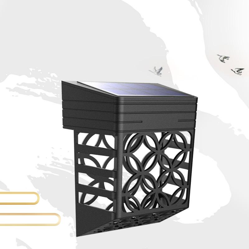Outdoor solar LED decorative lights, household garden lights, garden fence solar fence lights